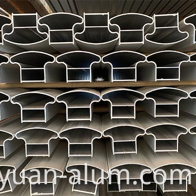 Guangyuan Aluminum Co., Ltd Aluminum Glass Balcony Railings Aluminium Glass Railing Section Grey Tinted Glass Balustrade